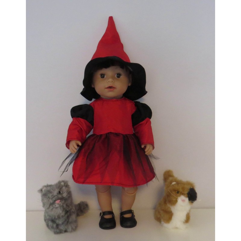 heks rood baby born 43cm