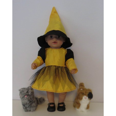 heks geel baby born 43cm