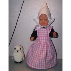 boerin roze baby born 43cm