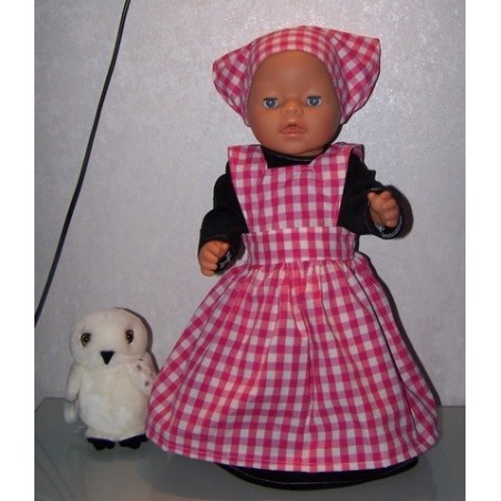 boerin hard roze baby born 43cm