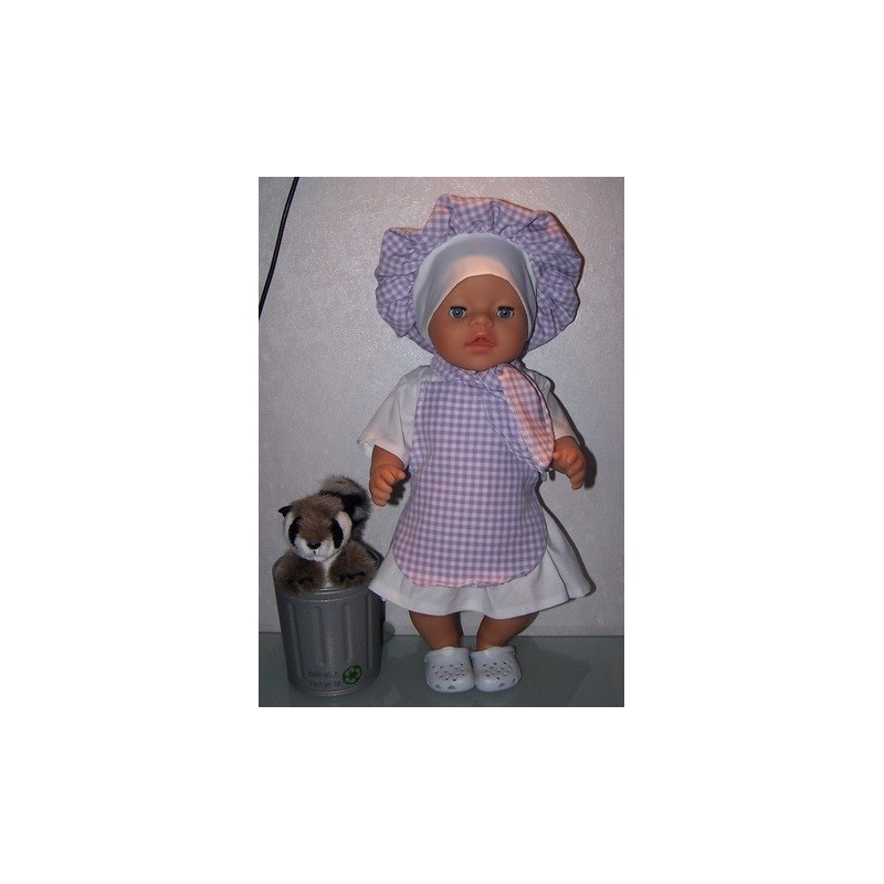 kokin set lila baby born 43cm