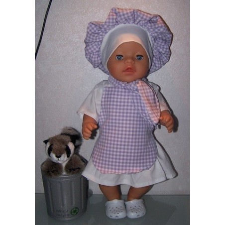 kokin set lila baby born 43cm