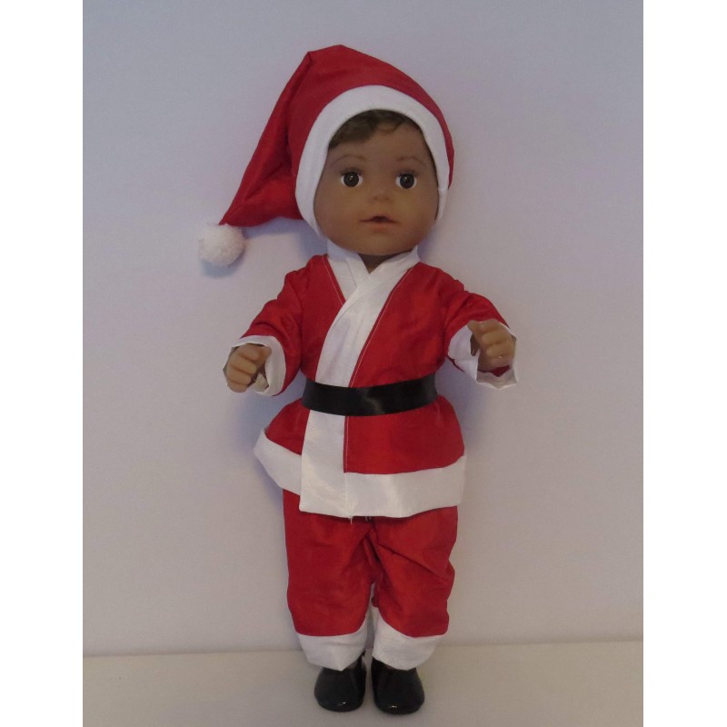 kerstman pak  baby born 43cm
