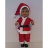 kerstman pak  baby born 43cm
