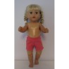 korte broek midden roze nr 9 baby born 43cm