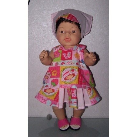 zomersetje strawberry shortcake berry cool baby born 43cm