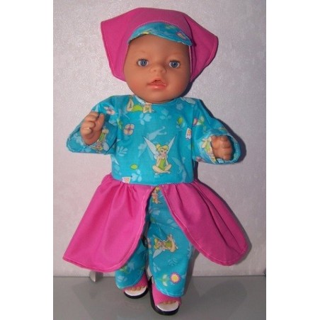 voorjaars setje tinkerbell klein baby born 43cm