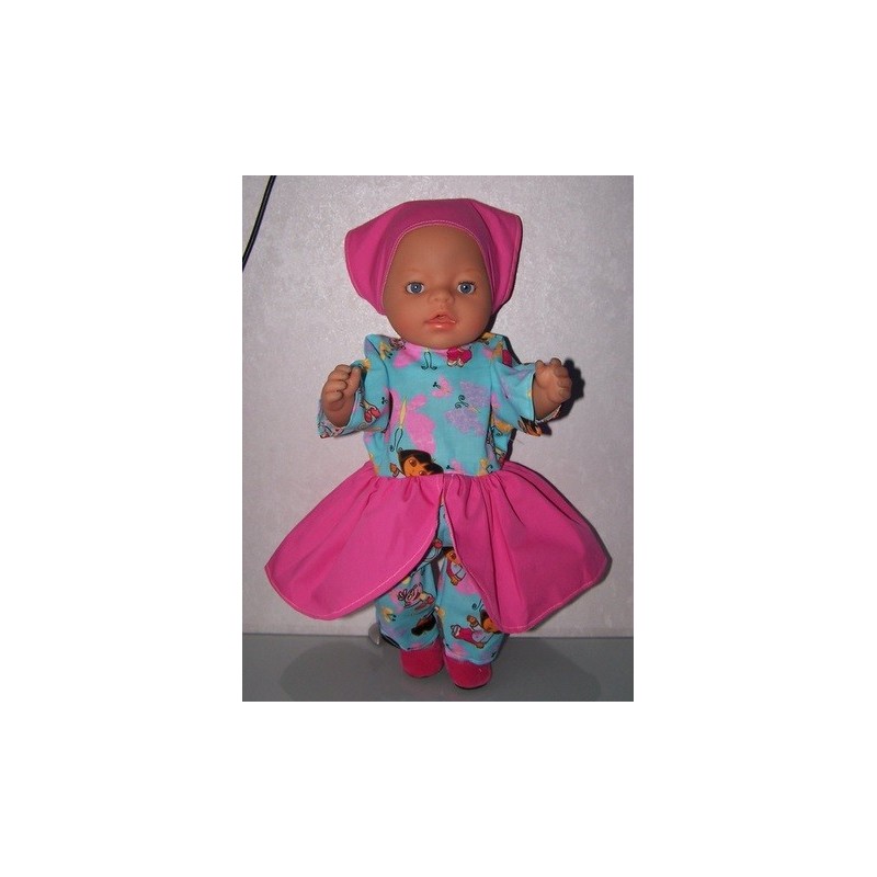 voorjaars setje dora vlinders   baby born 43cm