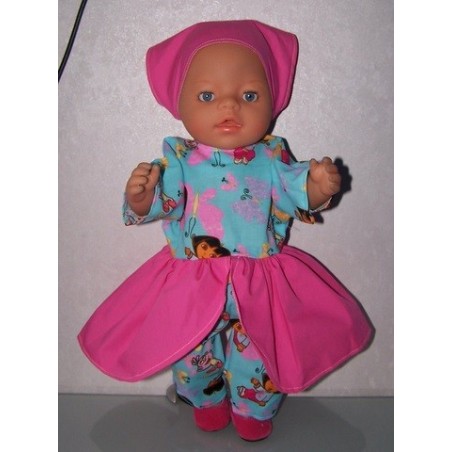 voorjaars setje dora vlinders   baby born 43cm