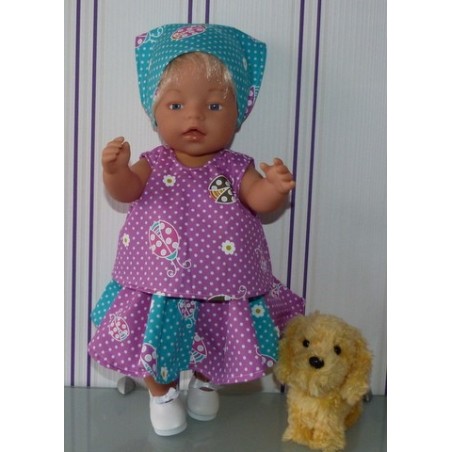 zomersetje lieveheersbeestjes baby born 43cm