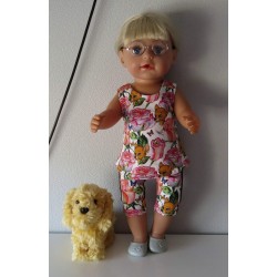 zomersetje hertje baby born 43cm