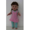 fitness setje roze lang baby born 43cm