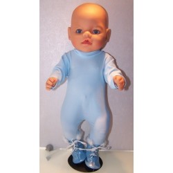 schaatspak licht blauw baby born 43cm