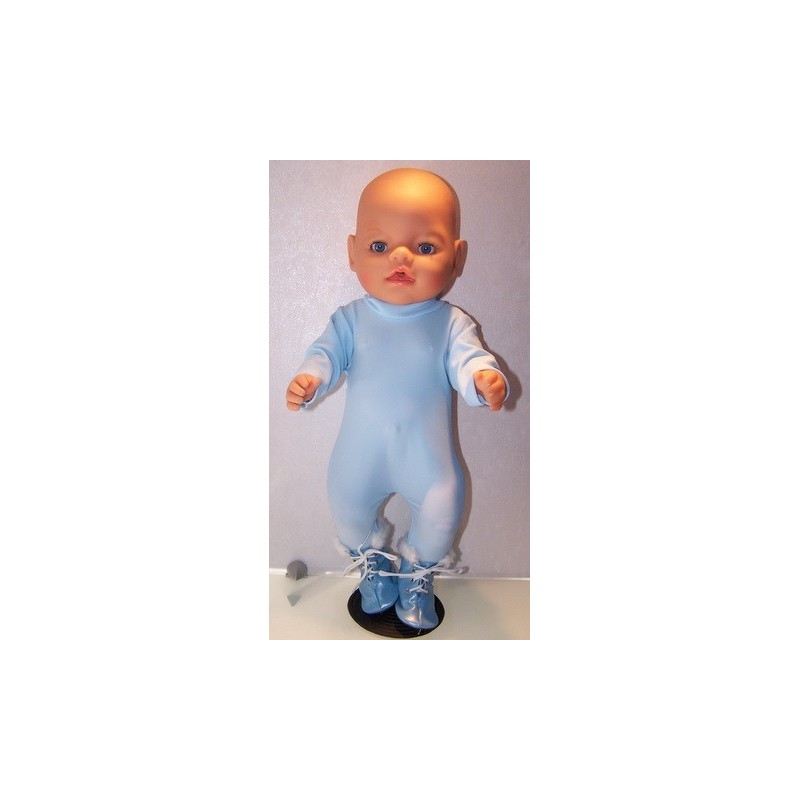 schaatspak licht blauw baby born 43cm