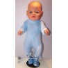schaatspak licht blauw baby born 43cm