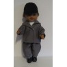 paardrijd set grijs baby born 43cm