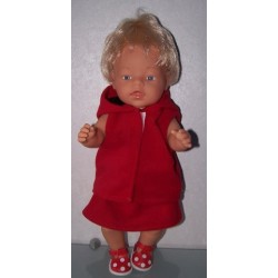 joggingspak rood baby born 43cm