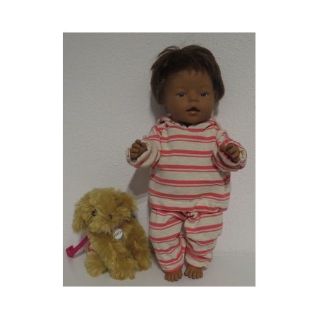 joggingspak gestreept baby born 43cm