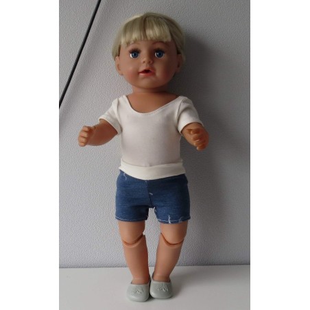 balletpakje blauw baby born 43cm