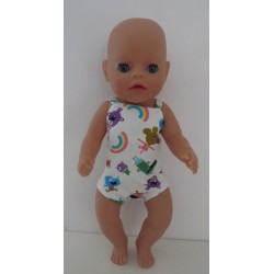 luxe romper happy baby born little 36cm
