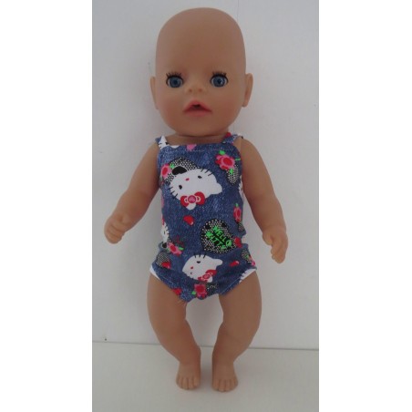 luxe romper hello kitty baby born little 36cm