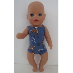 luxe romper hertje baby born little 36cm