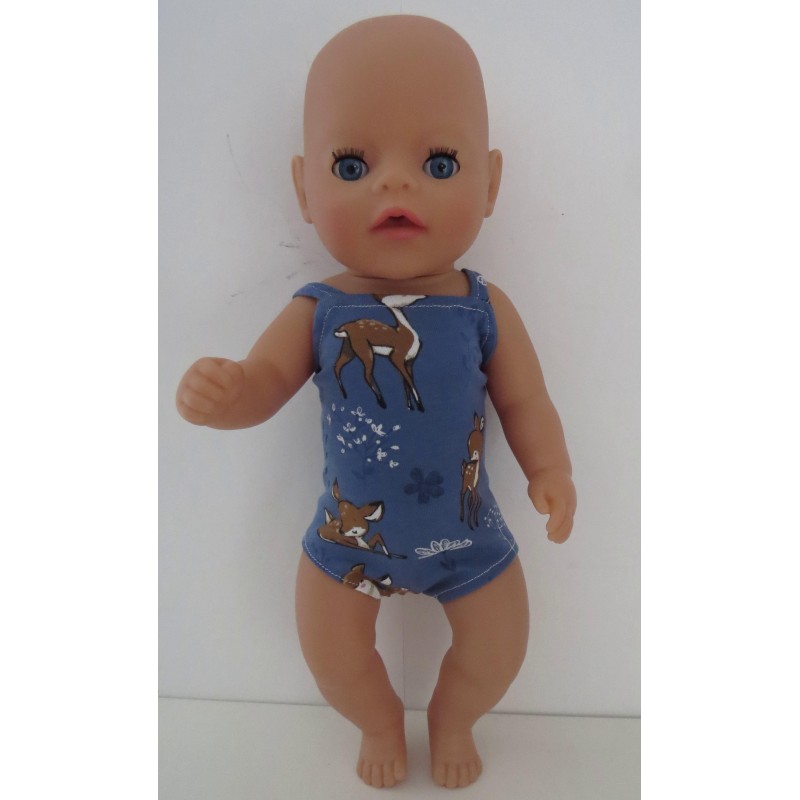 luxe romper hertje baby born little 36cm