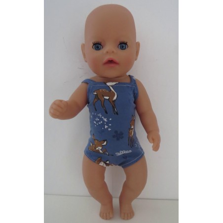 luxe romper hertje baby born little 36cm