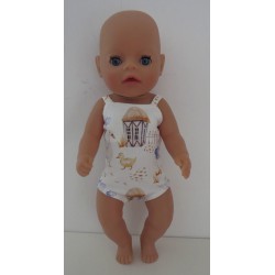 luxe romper gans baby born little 36cm