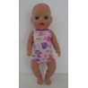 luxe romper roze thee baby born little 36cm