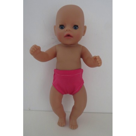 onderbroek midden roze  baby born little 36cm