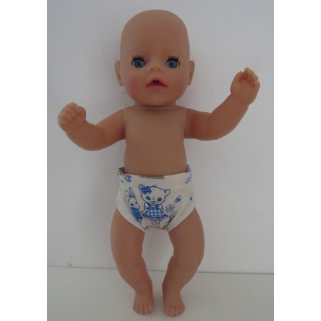 onderbroek beer  baby born little 36cm