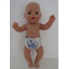 onderbroek beer  baby born little 36cm