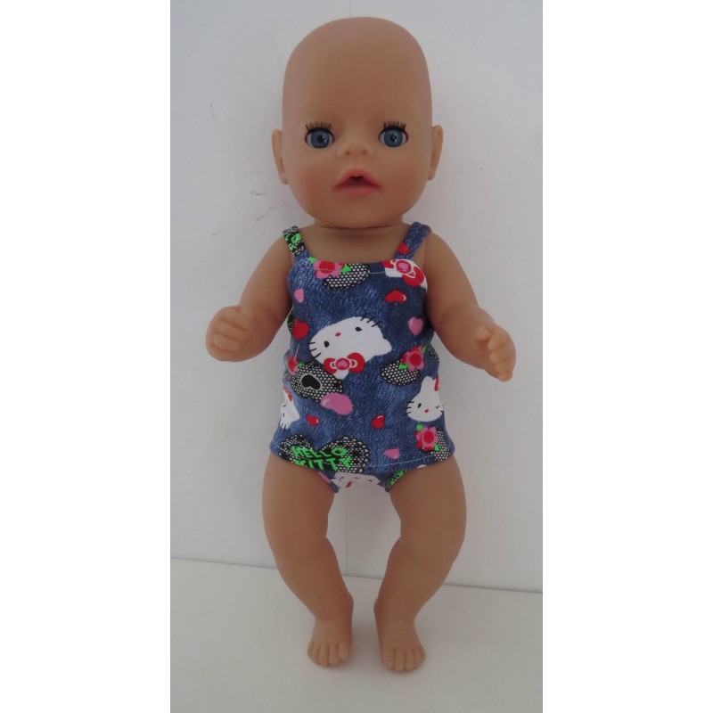 lux ondergoed  hello kitty baby born little 36cm