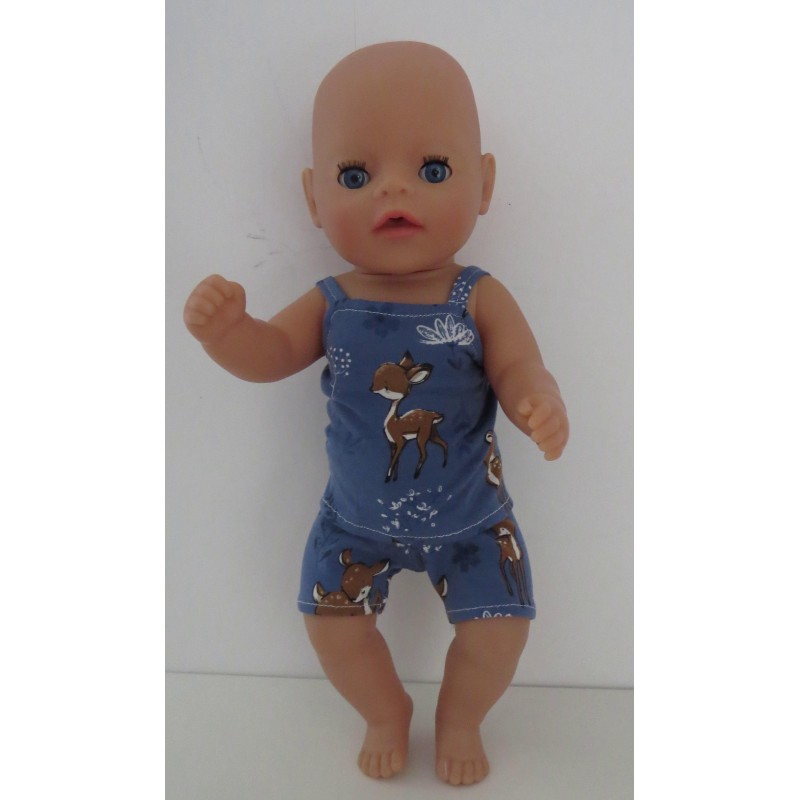 lux ondergoed  hertje baby born little 36cm