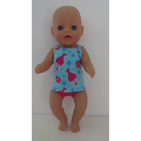 lux ondergoed  trollz baby born little 36cm