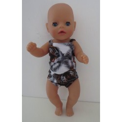 ondergoed  tijger baby born little 36cm