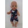 ondergoed blauw verkeer  baby born little 36cm