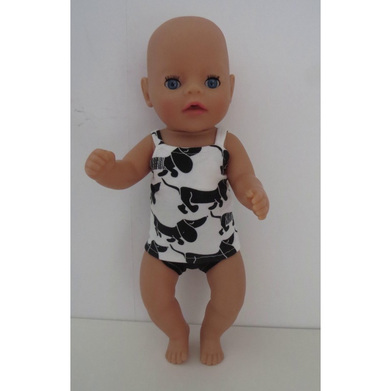 lux ondergoed  teckel baby born little 36cm