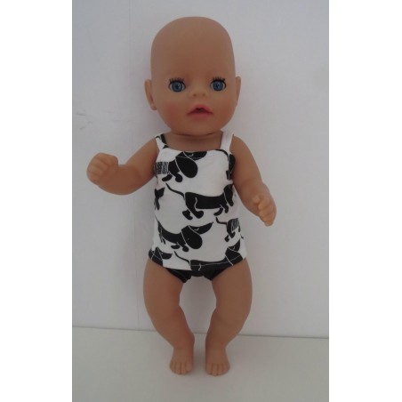 lux ondergoed  teckel baby born little 36cm
