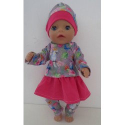 rok setje toekan baby born little 36cm