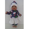 rok setje hello kitty baby born little 36cm