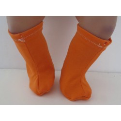 stoffen laarzen oranje baby born little 36cm