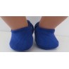 stoffen sloffen blauw baby born little 36cm