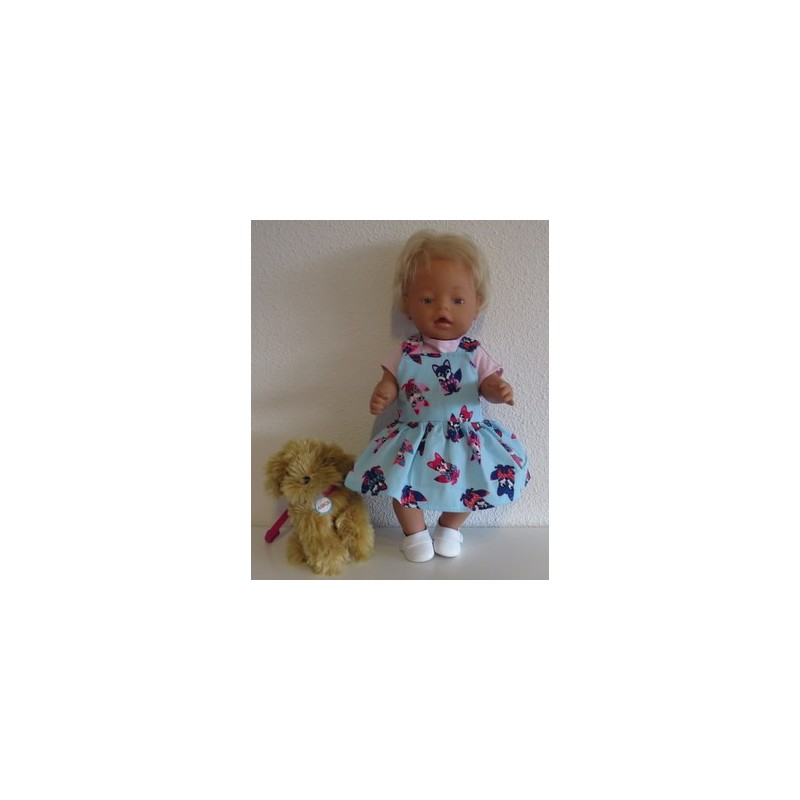 tuinrok mint vossen baby born 43cm