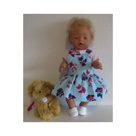 tuinrok mint vossen baby born 43cm