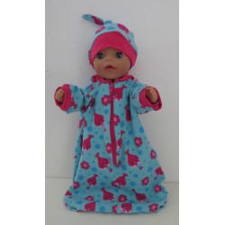 slaapzak mouwen trollz baby born little 36cm
