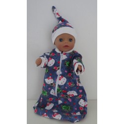 slaapzak mouwen hello kitty baby born little 36cm