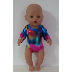 turnpakje gekleurd baby born 43cm