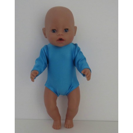 turnpakje blauw baby born 43cm